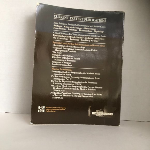 Harrison's Principles of Internal Medicine: 11th Edition PreTest Self-Assessment - Picture 15 of 16